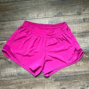 Pink lululemon athletic shorts!